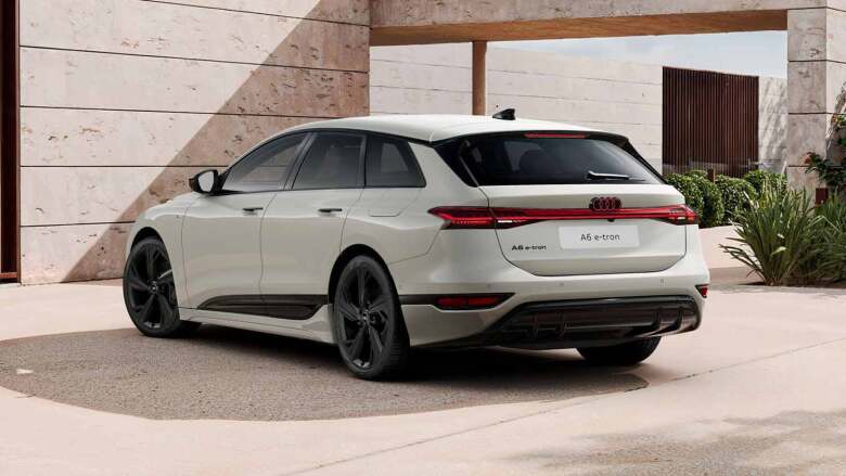 Audi A6 210kW 83kWh Black Edition 5dr Auto [Tech] Electric Estate